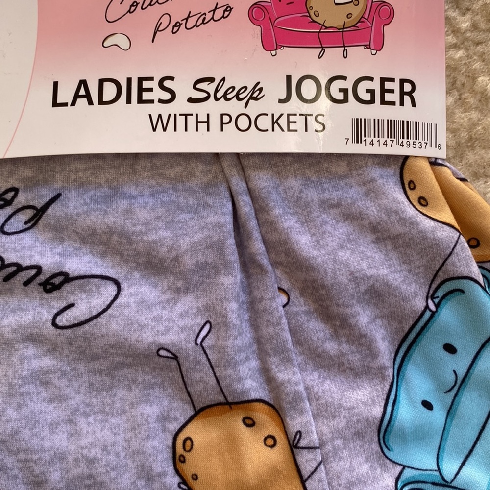 Ladies Sleep Jogger with pockets 💰 - Picture 3 of 4